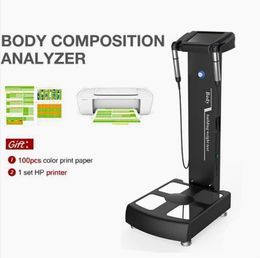 2023 minceur analyseur de composition corporelle numérique machine de test de graisse dispositif d'analyse de la santé bio impédance équipement de fitness perte de poids prix d'usine