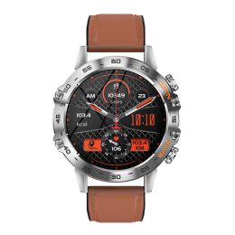 2023 Montre intelligente hommes 1,39 pouces Bracelet entièrement tactile Fitness montres de sport Bluetooth appel Smartwatch surveillance de la santé du sommeil rappel de message pour Android pour iOS