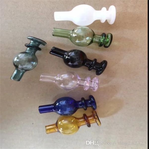 2023 Pipes à fumer cigarette en verre sphérique avec boule de couleur Bongs en verre tuyaux de brûleur à mazout conduites d'eau plates-formes pétrolières fumer