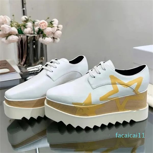 2023- Sneaker Designer Women Sneak Platform Shoes Zapatos de suela gruesa