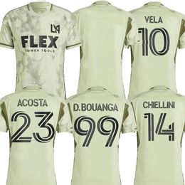 2023 voetbaltruien LAFC Soccer 10 Carlos Vela Aangepaste Thaise kwaliteit Kingcaps Aangepast Wear Vela 99 Bouanga 20 Cifuentes 3 Murillo 12 Palacios 77 McCarthy Wear