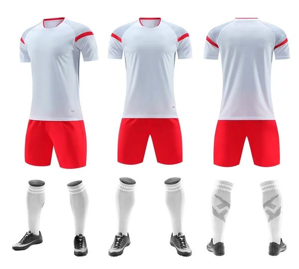 Maillots de football 2023, nouveaux uniformes de football respirants pour enfants, maillots d'entraînement pour enfants et adultes avec le même type d'uniformes de football peuvent être imprimés