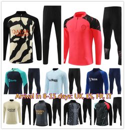 2023 Fußball-Trainingsanzug Jogging Chandal Futbol Survêtement Fuß-Sets Tuta 23 24 Männer und Kinder Fußball-Trainingsanzüge Set Trainingsanzug Trikots Jacke Kit