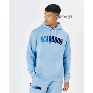 2023 Sports Hoodrich Tracksuit Letter Sweet Sweat-shirt hivernal brodé pour les hommes colorés bon marché Loe