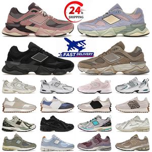 Top OG 9060 Athletic Running Shoes Sea Salt Rain Cloud Gray 2002r Protection Pack Roze 327 Leopard Angora Men Women 1906R 530 Flat Trainers Sneakers 36-45