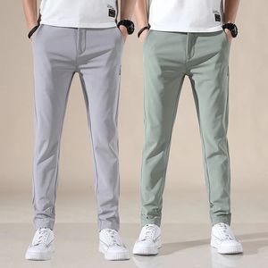 Pantalon de Golf pour hommes, haute qualité, élasticité, mode, décontracté, respirant, printemps et automne 2023, 240129