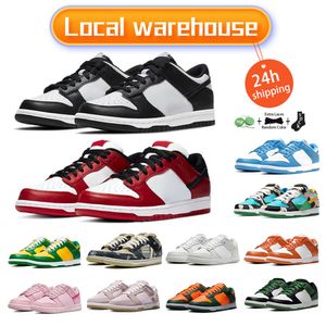 Designer schoenen Local Warehouse outdoor sneakers heren dames sb lage hardloopschoenen Kid Panda Grijze mist Triple roze Wit blauw Photon Dust Court Paarse heren sneakers