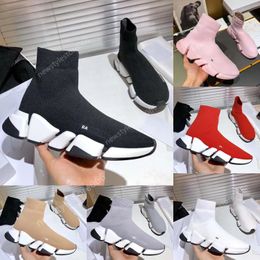 2023 printemps nouvelle botte respirant haut chaussettes chaussures sport élastique loisirs couple chaussettes marée chaussures tricoté chaussures pour hommes