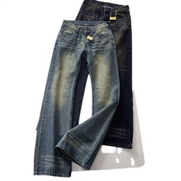 Jean Slim coupe Slim pour femmes, nouveau Design, sensation de sale, teint, pantalon Micro évasé, printemps 2023, 2037