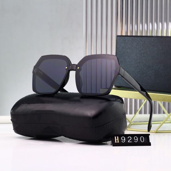 2023 printemps nouvelles lunettes de soleil de créateurs lunettes de soleil carrées de luxe de haute qualité porter des lunettes de mode de célébrités en ligne confortables modèle 9290