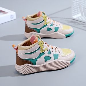 2023 printemps nouveau Style femmes chaussures étudiants papa chaussures chaussures de sport respirant couleur correspondant femmes baskets