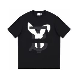 2023 lente zomer Nieuwjaar van het Konijn beperkte borst TB brief konijn logo gedrukt katoen casual korte mouw T-shirt314s