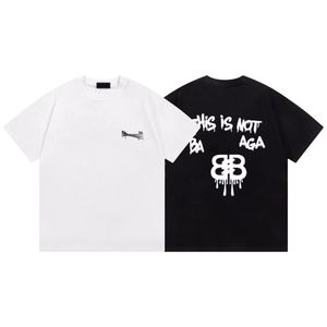 2024 printemps/été T-shirt hommes Design T-shirt vacances manches courtes décontracté alphabet imprimé taille asiatique M-4XL 778