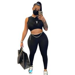 2023 printemps femmes survêtements haut court débardeur et pantalon court femme XXL grande taille sport deux pièces ensemble tenue Streetwear combinaisons