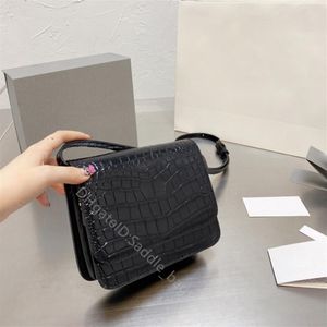 2023 SS Lady Fashion Bags Bolsos de hombro Luxurys Designers Women Cocodrilo Pattern Pu All-match Bolsos Ladies Purse Walle243m