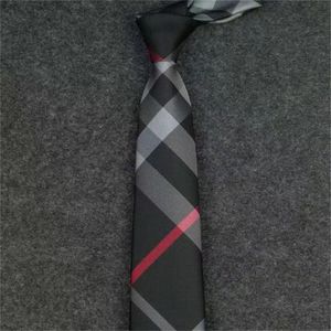 2023 SS LETTRE MEN'S TIE TIE SILK Coldage noir Jacquard Party Business Business Fashion Design de mode avec