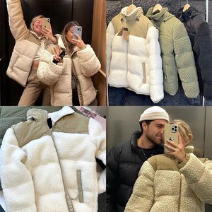 2023 SS hiver épaissi doudoune hommes mode col montant pain vêtements multicolore nouveau lâche grande taille coton manteau léger et