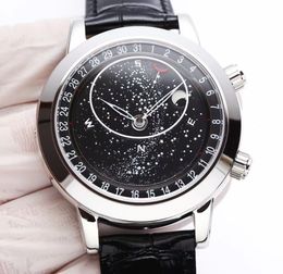 2023 STARRY Sky Upgrade Watch 240 Pearl Tuo Ultra-Thin Bewegingsgereedschap Gratis verwijderingswachtband super lichtgevende saffierglas originele doos en papier