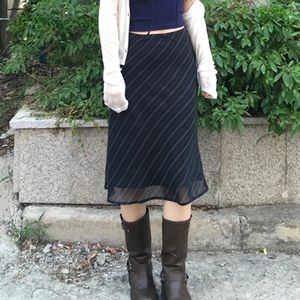 2023 jupes droites imprimées rayées arc y2k vintage 90S esthétique vêtements en mousseline de mousseline harajuku mode mignon jupe femme 240402
