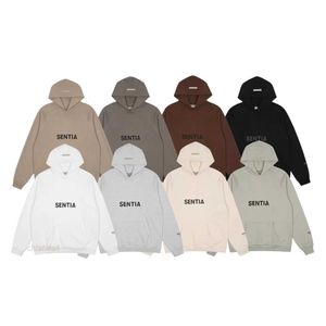 2023 Stijl Heren Hoodies Sweatshirts Ess Mannen Hoodie Essentialhoodie 1977 Designer Womens Streetwear Pullover Losse Ess Klassieke Hoodie Essentialclothing 8W