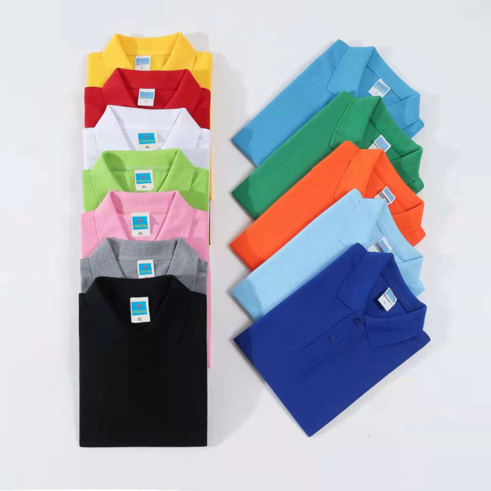 2023 Sommer verschiedene neutrale Farbpolos für Weibchen Casual Typ Lose Fit Hemd Baumwollkomfort Frauen T-Shirt L2405