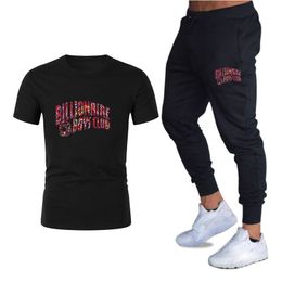 2023 Zomer miljardair trainingspakken herenmodemerk sportkleding jogging t-shirt pak street strand shorts t-shirt sport broek bal pak casual pak herenpak