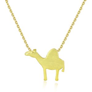 2023 Zomer Desert kameel hanger ketting vrouwen modemerk S925 zilveren dierlijke ketting vrouwelijke charme kraagketen high-end sieraden toerisme souvenir cadeau