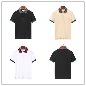 2023 Designer d'été Polo-chemises pour femmes Collier de luxe Collier de poche avant Stripe Imprimé Tshirts LETTRE DE LETTRE DE LETTRER