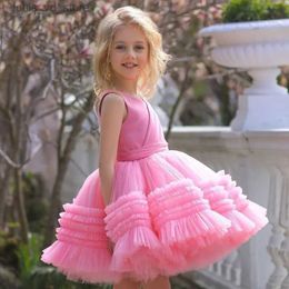 2023 Summer Girls Robe de haute qualité Fête d'anniversaire Costume de Noël Petite robe de princesse Vêtements pour enfants 1 2 3 4 5 6 ans T231205