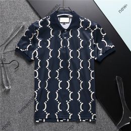 2023 Sommer Männer Designer Polo T-shirt Herren Revers Brief Drucken Polos Kurzarm Baumwolle T-shirts Frauen Casual Tops T-Shirt Asiatische Größe M-XXXL