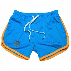 2023 été hommes Gym Fitn Shorts musculation sport Jogging shorts mâle Cool respirant maille décontracté hommes Shorts pantalons de survêtement L013 #