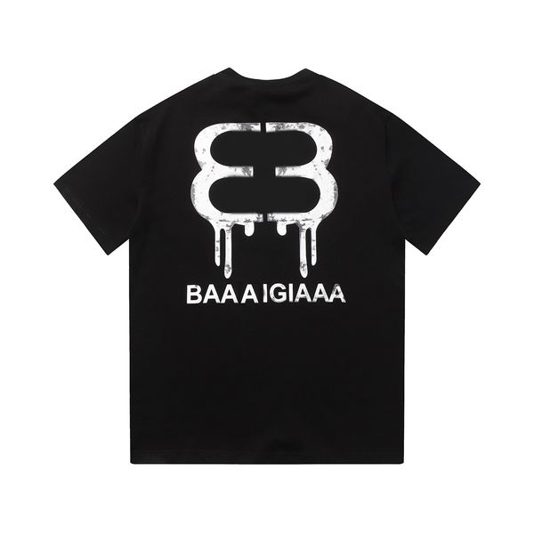 2023 camiseta de diseño para hombres de verano camiseta para hombres casuales para mujer letra impresa manga corta de lujo de alta calidad ropa de hip hop para hombres talla europea s-xxl 01