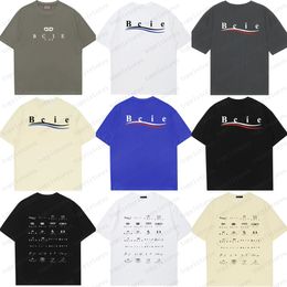 2023 Summer Mens Designer T -shirt Casual man Dames T -stukken met letters Afdrukken Korte mouwen