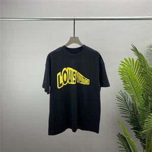 2023 Verano para hombre Diseñador Camiseta Casual Hombre Camisetas para mujer con letras Imprimir Mangas cortas Top Venta Hombres de lujo Hip Hop Ropa S-XXL AB38