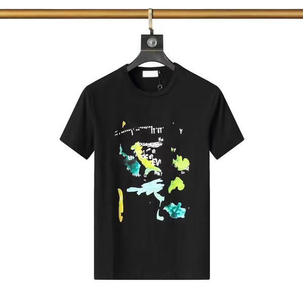 2023 Summer Mens Designer T Shirt Casual Man Womens Tees With Graffiti Lettres tendance Print Short Sleeves Top Sell Luxury Men Hip Hop vêtements G99G