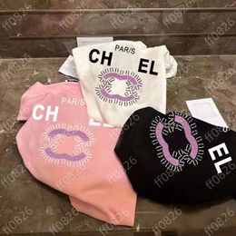 2023 Zomer Heren Dames Ontwerpers T-shirts Losse T-shirts Offs Modemerken Tops Channel Casual Shirt Luxe Kleding Straat Korte mouw Kleding T-shirts