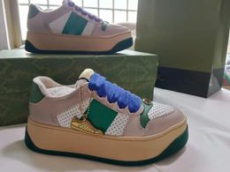 2023 été nouveau designer de luxe chaussures décontractées entraîneur masculin et féminin Maxi baskets classique mode pain chaussures semelle épaisse augmentation US4-11