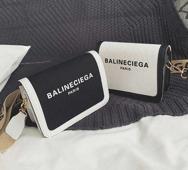 2023 Bolsos y monederos de diseñador para mujer de verano Moda Casual Bolso cuadrado pequeño para mujer Bolso cruzado de marca única Bolso de hombro Blanco y negro