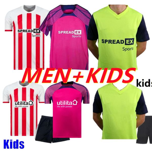 2023 Sunderland Soccer Jerseys Kid Kit Training Training Home Away Third Roberts Gooch Stewart Diallo Clarke Pritchard 23 24 Football Shirt