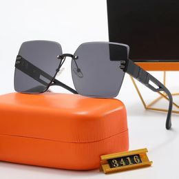 2023 zonnebril Designer zonnebril voor dames Optionele gepolariseerde UV400-beschermingslenzen van topkwaliteit met zonnebril in doos