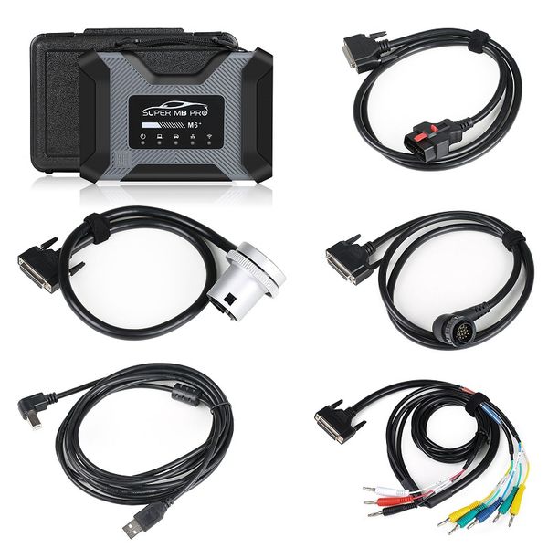 2023 Super MB Pro M6 + Tool de diagnostic Package complet pour Benz prend en charge DOIP Add Fonction pour BMW AICODER E-SYS BMW App