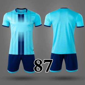 2023 Camiseta a través de Jersey de fútbol para colores sólidos Mujeres Moda Traje al aire libre Deportes Correr Gimnasio Jerseys rápidos 087