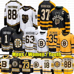 88 David Pastrnak 100e verjaardag boston hockey jersey bruins jersey Brad Marchand Charlie McAvoy Trent Frederic Charlie Coyle Zacha Jeremy Swayman truien