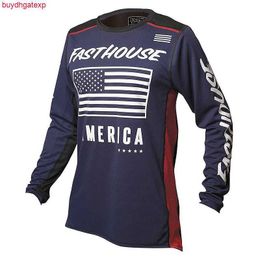 2023 Equipo ESPORTS Camisetas para hombres y mujeres New Downhill MTB Jersey Enduro Moto Jersey Off Road Long Motocicleta Motocross MX Cycling Jersey
