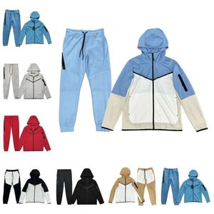 2023 Tech Fleece Survêtement Mens Designer Sweat à capuche Sweat à capuche Pantalons de survêtement Nouvelle saison Sports Deux pièces avec veste à manches longues pour femmes Fashion Ess