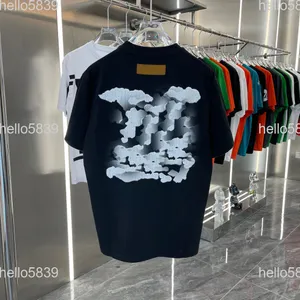 2023 Tees Diseñadores para hombre Camiseta Hombre Camisetas para mujer Con letras Imprimir Manga corta Camisas de verano Hombres Camisetas sueltas Tamaño asiático S-XXXL 089