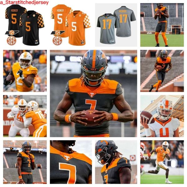 2023 Camiseta de fútbol de los voluntarios de Tennessee 99 Kurott Garland 65 Camron Douglas 1 Gabe Jeudy-Lally 21 Navy Shuler 18 Ryan Damron 19 Charles Campbell 96 Austin Lewis