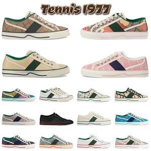 2023 Tennis 1977 Sneakers Designer Sneaker Schoenen Canvas Toevallig Luxe Dames Heren Platte Bowlingschoen Geborduurd 1977s Casual Mode Sneakers Maat 36-44