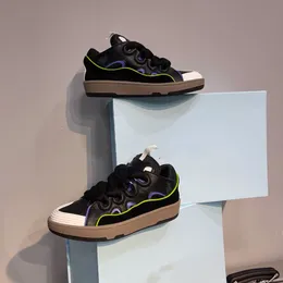 2023 Tennis Canvas Casual schoenen Designer Damesschoen Italië Groen en Rood Web Streep Rubberen zool 0829