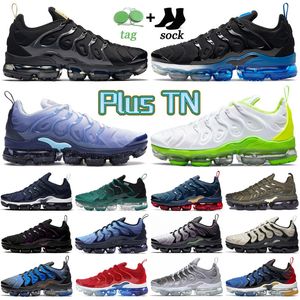 2023 tn plus Hommes Chaussures De Course Depuis Orange Gradients Citron Citron Vert Triple Noir Blanc Rouge Bleu Royal Métallisé Or femmes baskets de sport Grande Taille US 14